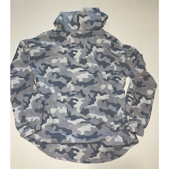 ZELOS Fleece Lined Camo Hoodie Sweatshirt‎ in Small A8 - Picture 6 of 6